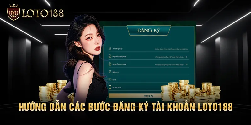 Hướng dẫn các bước đăng ký tài khoản LOTO188